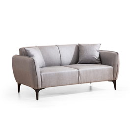 Atelier Del Sofa Belissimo - Sofá de 2 Plazas Gris